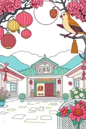 韩国漫画竖版主推封面《雾港回声》雨夜港口分镜