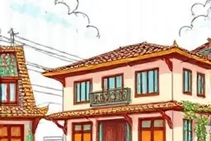 《拳台之外》擂台绳圈与手套特写封面