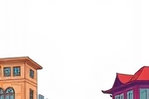 《空白格公寓》斑驳走廊与门牌号特写封面